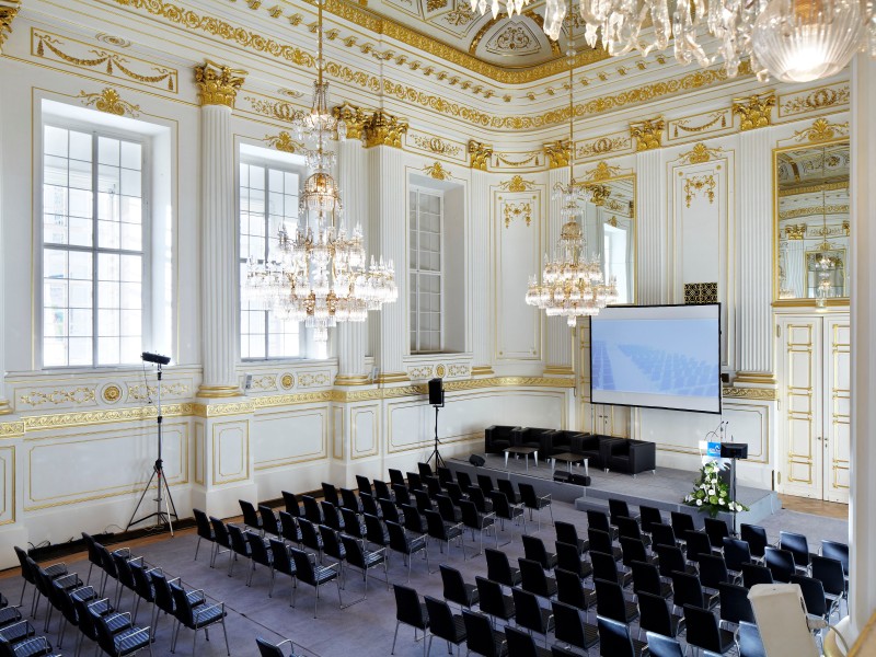 Kleiner Redoutensaal Konferenz © Hofburg Vienna, Foto Manfred Seidl 